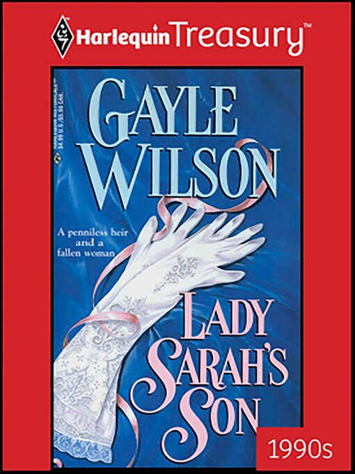 Title details for Lady Sarah's Son by Gayle Wilson - Available